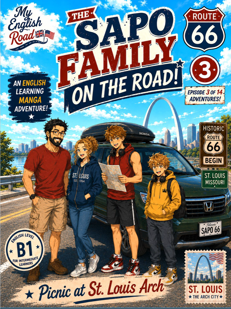 Copertina dell'episodio 3 — Picnic at St. Louis Arch, St. Louis (B1)