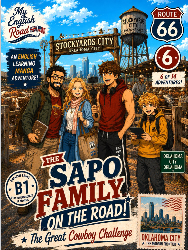 Copertina dell'episodio 6 — The Great Cowboy Challenge, Oklahoma City (B1)