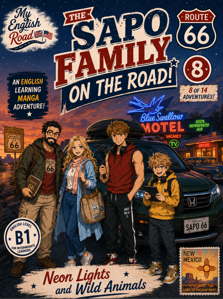Copertina dell'episodio 8 — Neon Lights and Wild Animals, Tucumcari (B1)